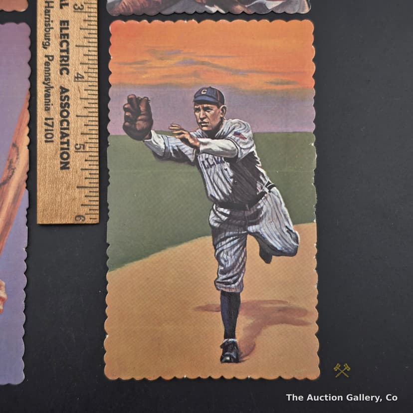 1984 RGI Art Card Series Baseball Legends, Set of 4 โ photo 5