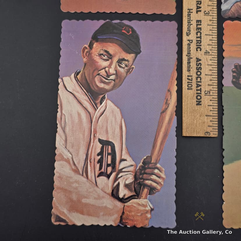 1984 RGI Art Card Series Baseball Legends, Set of 4 โ photo 4