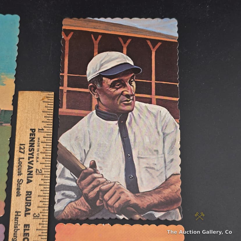 1984 RGI Art Card Series Baseball Legends, Set of 4 โ photo 3