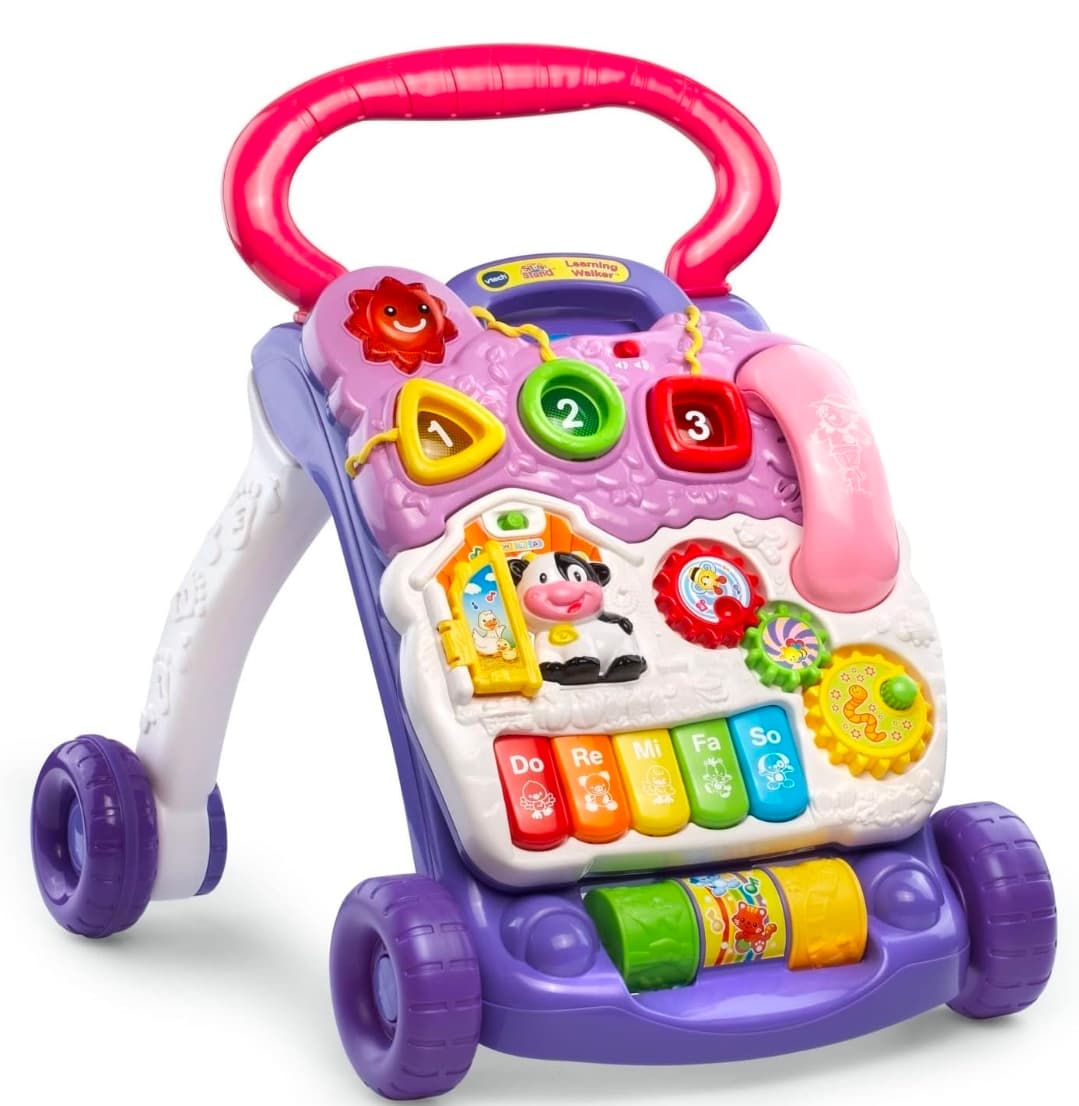 VTech Sit-to-Stand Learning Walker (Frustration Free Packaging), Lavender
