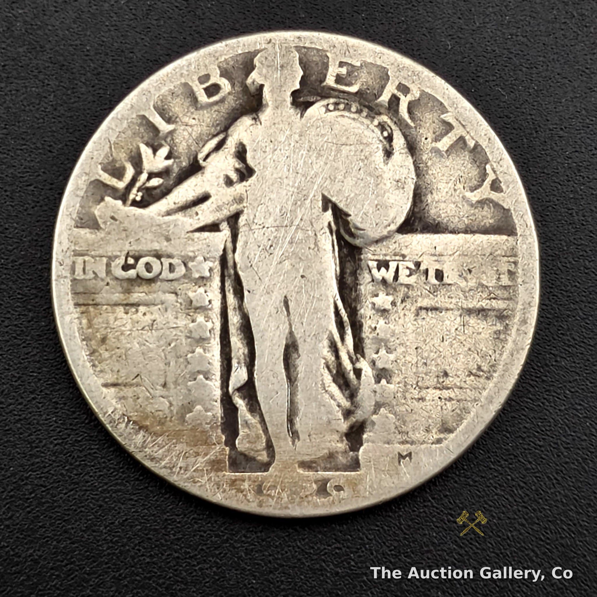 Standing Liberty Silver Quarter, 90% Silver