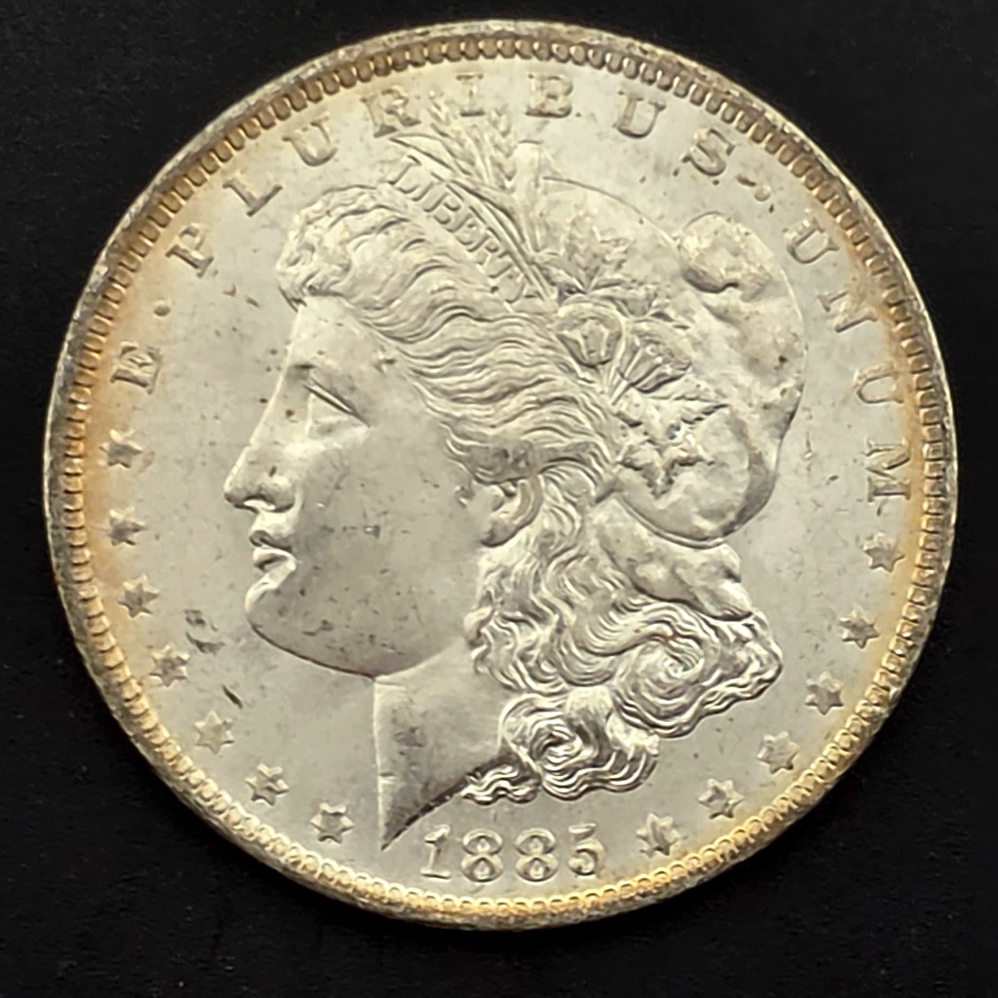 1885-O Morgan Silver Dollar, 90% Silver