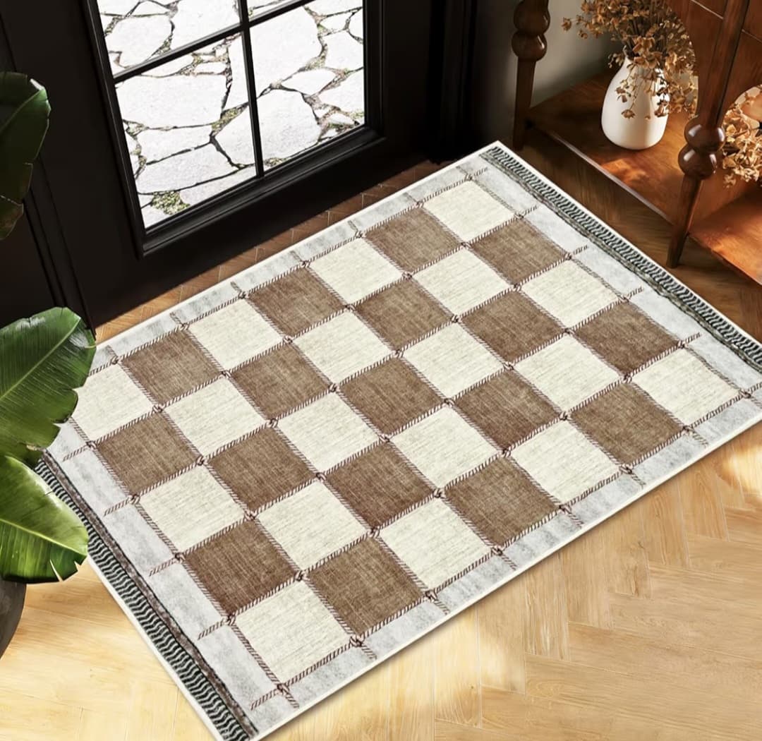 Soft Nonslip Low Pile Rug (36 x 24)