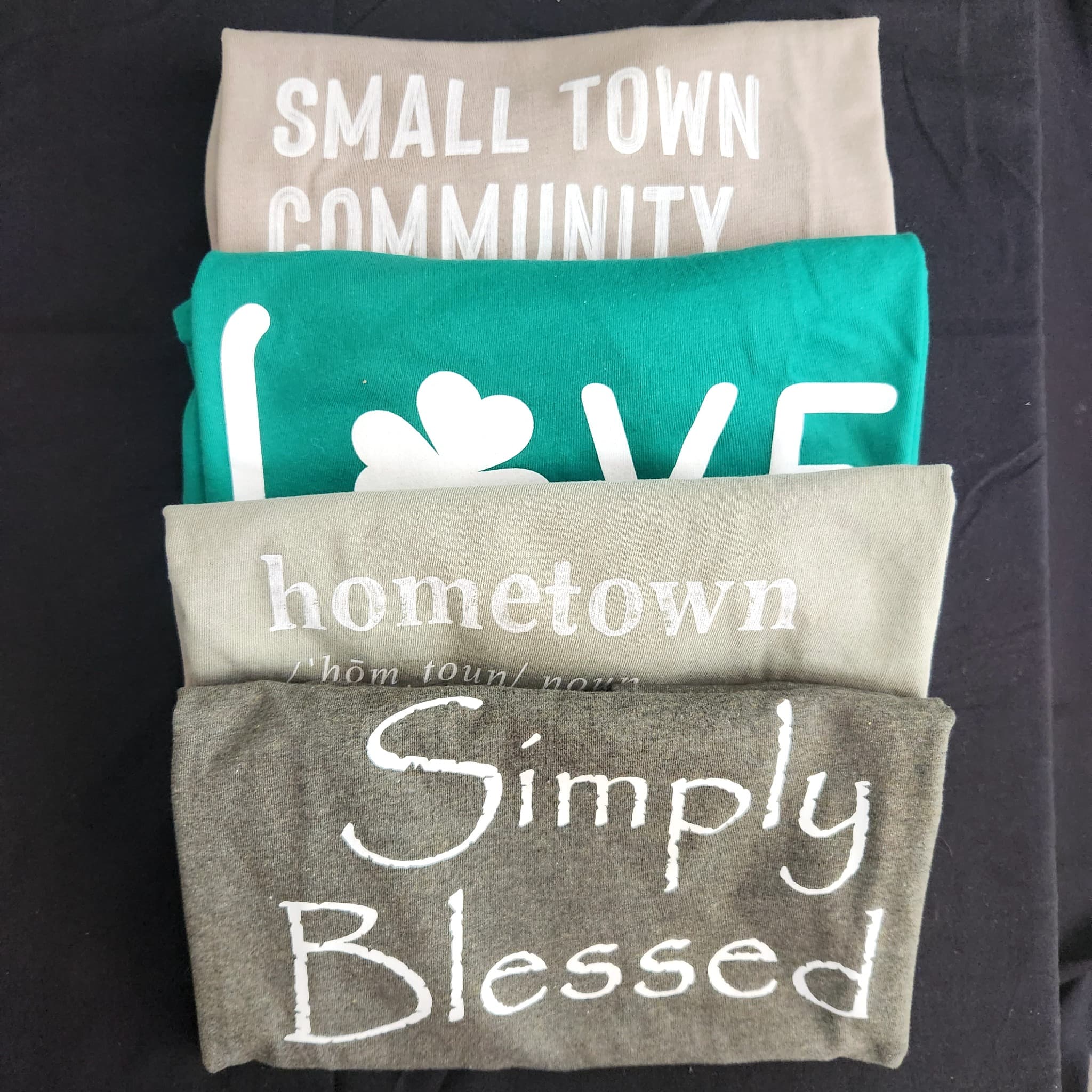 Lot of 4 Graphic T-Shirts, Size Large, New