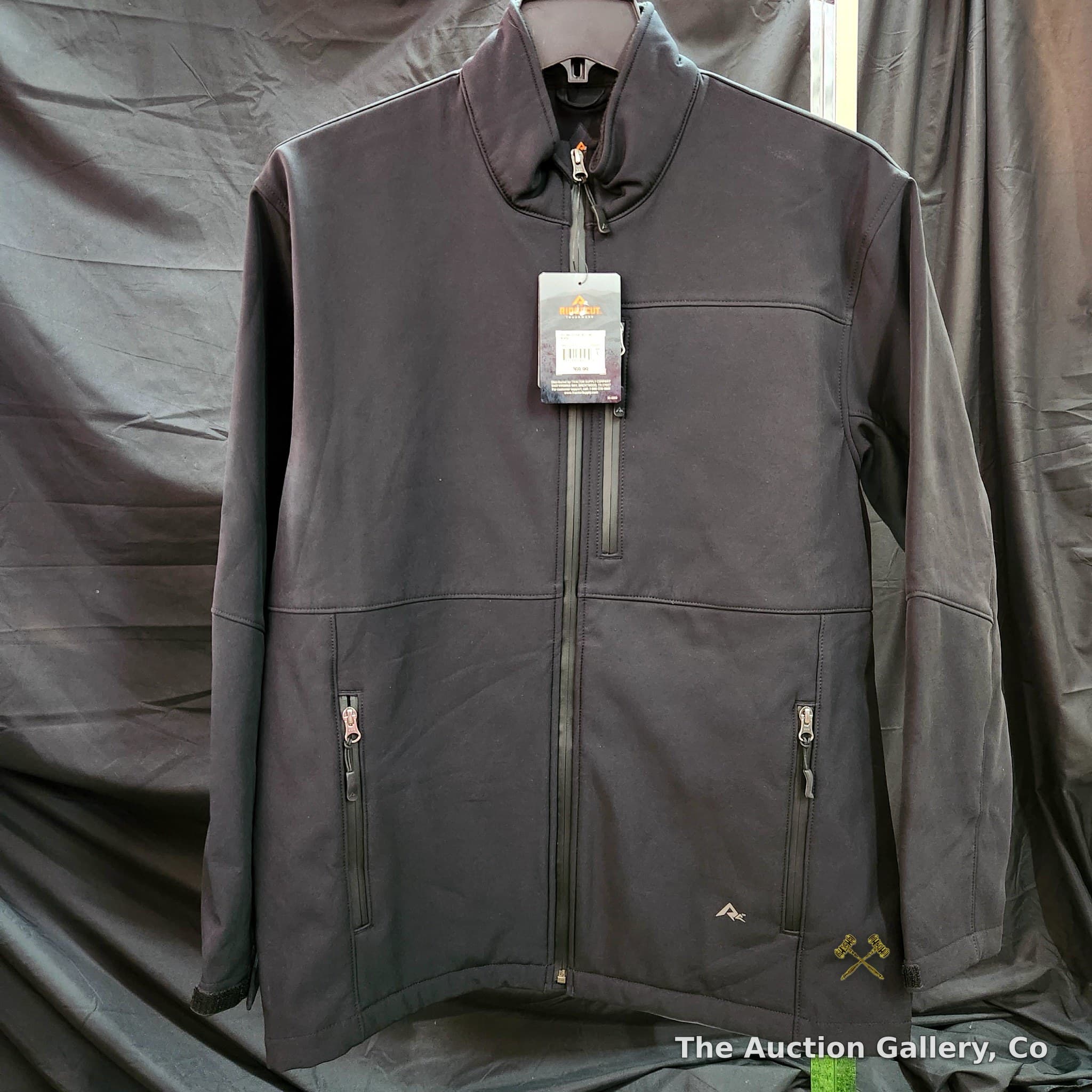 Ridgecut Toughwear Men's Softshell Jacket, Black, Size L