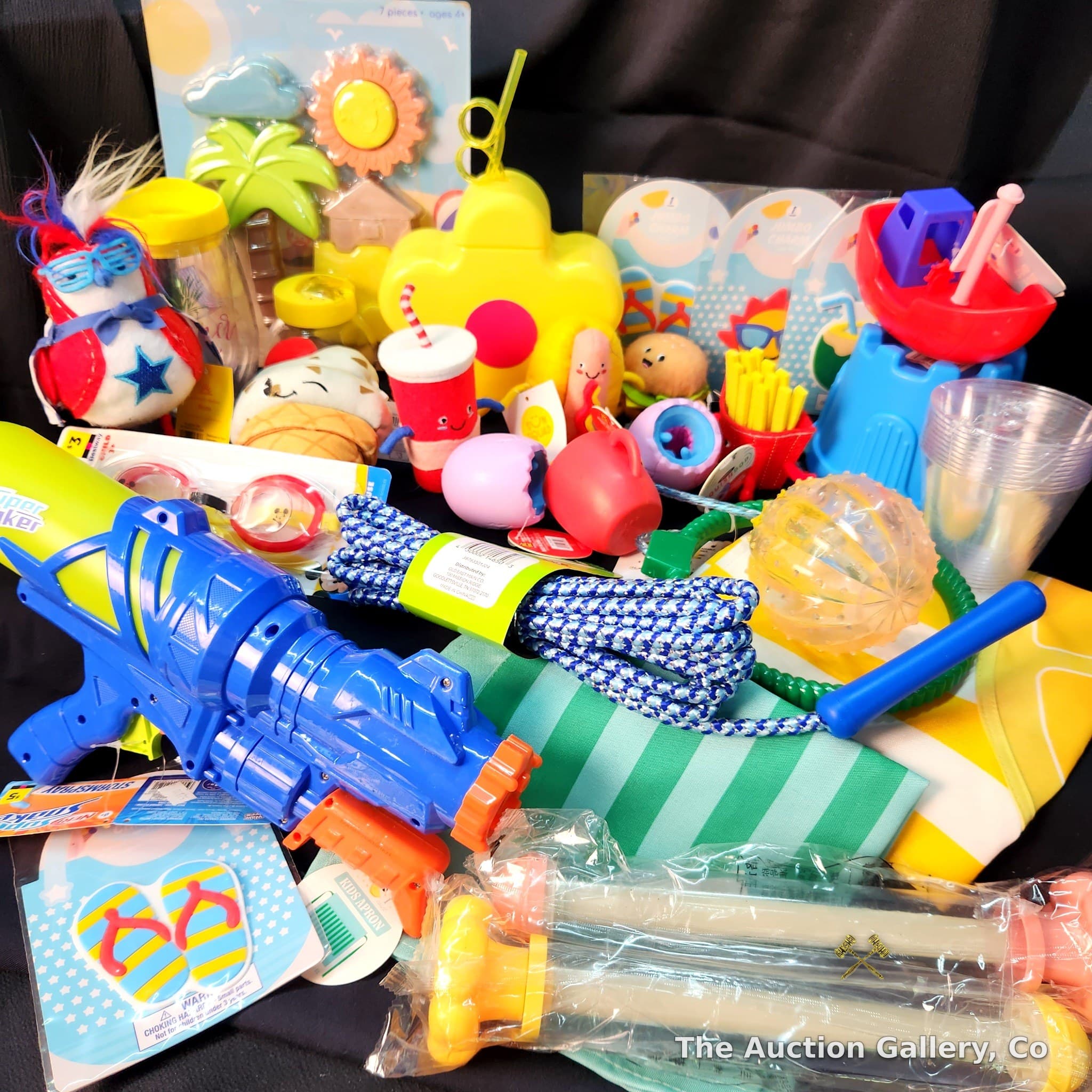 Mixed Lot of New Summer Kids' Toys & Beach Accessories