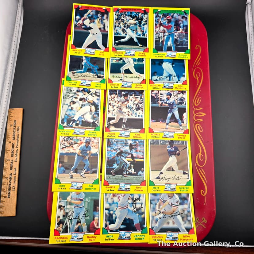 1982 Drake's Big Hitters Baseball Cards, Set of 15