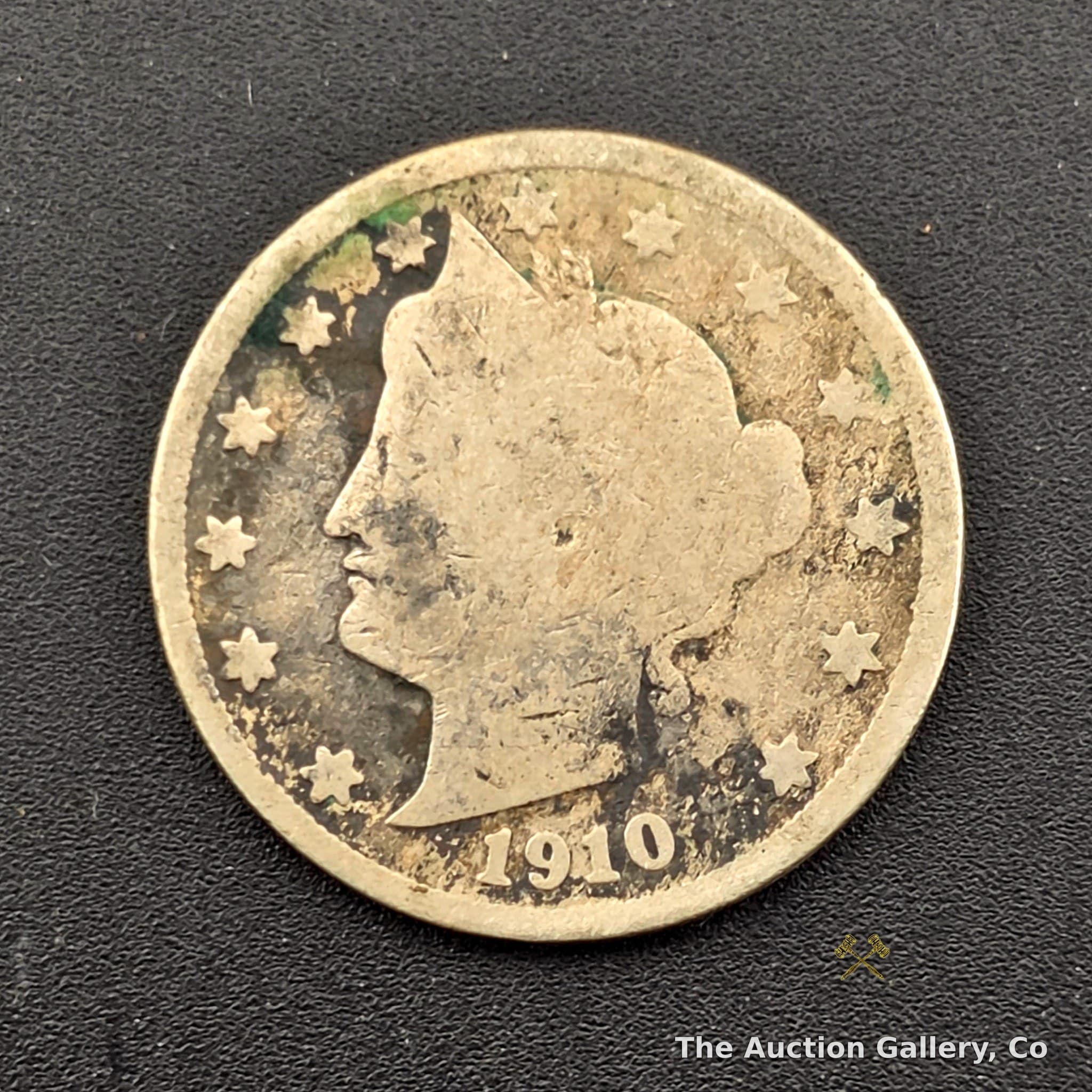 1910 Liberty Head V Nickel, Philadelphia
