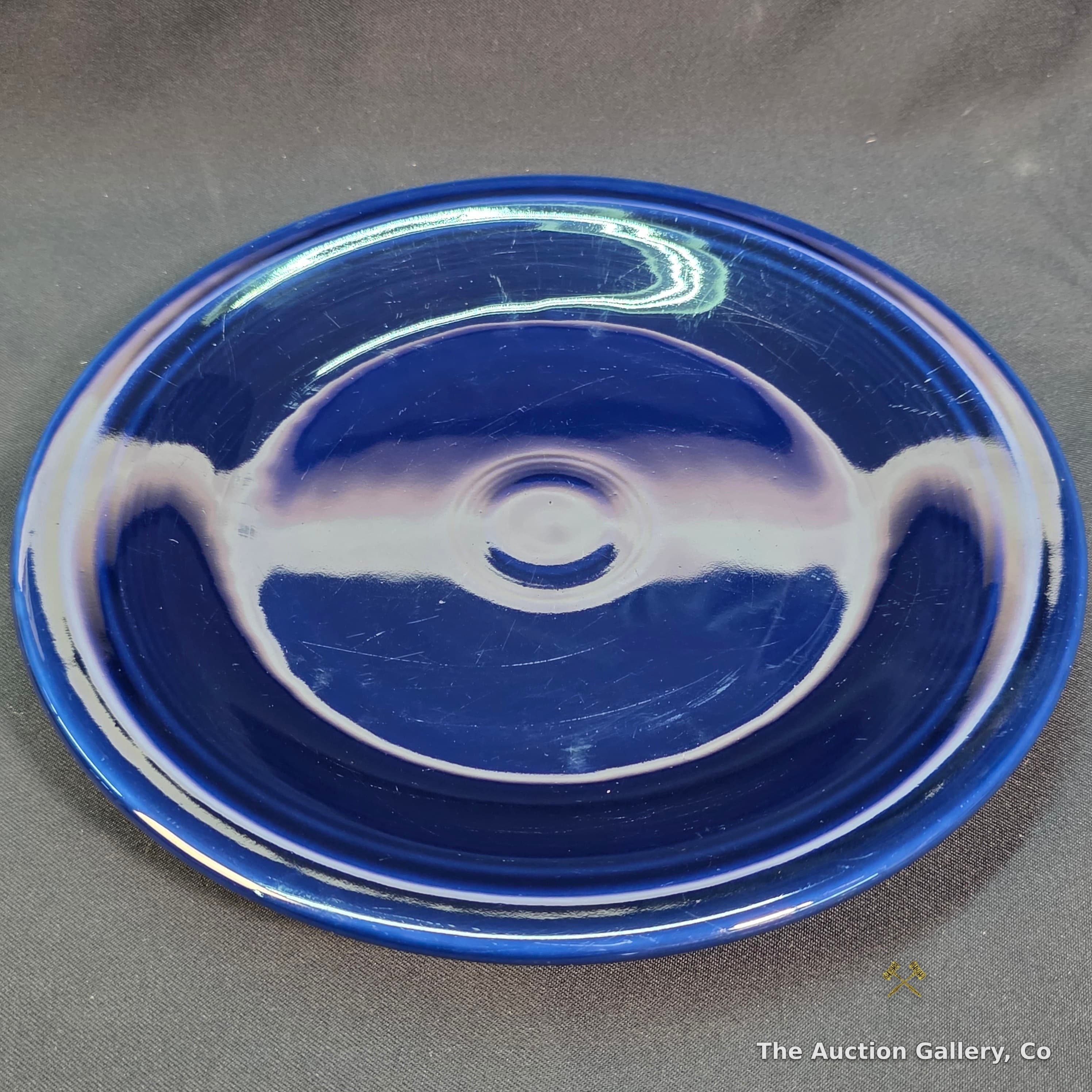 Fiesta Homer Laughlin Cobalt Blue Dinner Plate, 10.5"