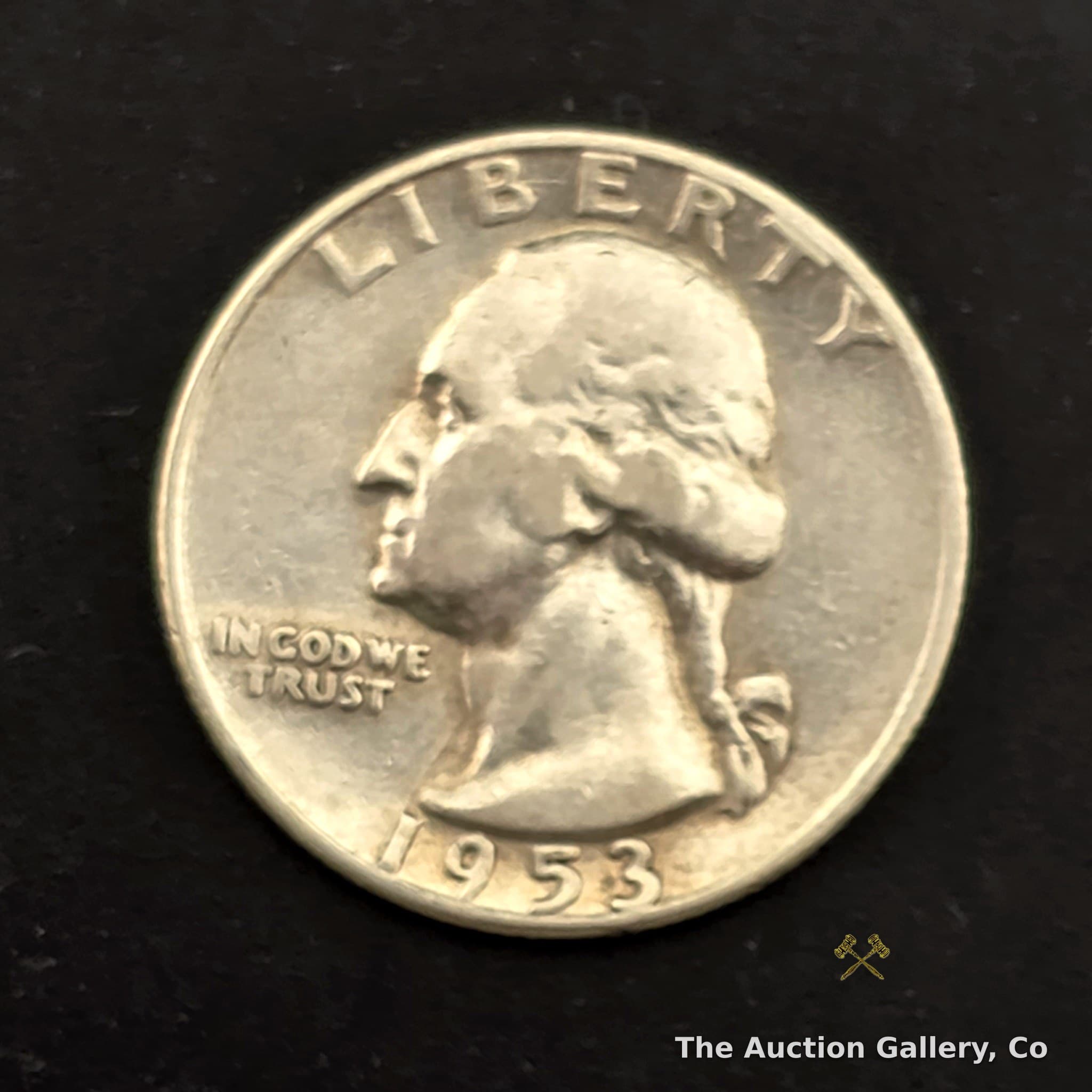 1953-S Washington Quarter, 90% Silver