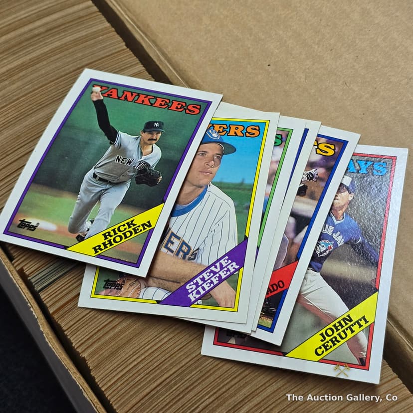 1988 Topps Baseball Cards, Full Box Lot โ photo 3