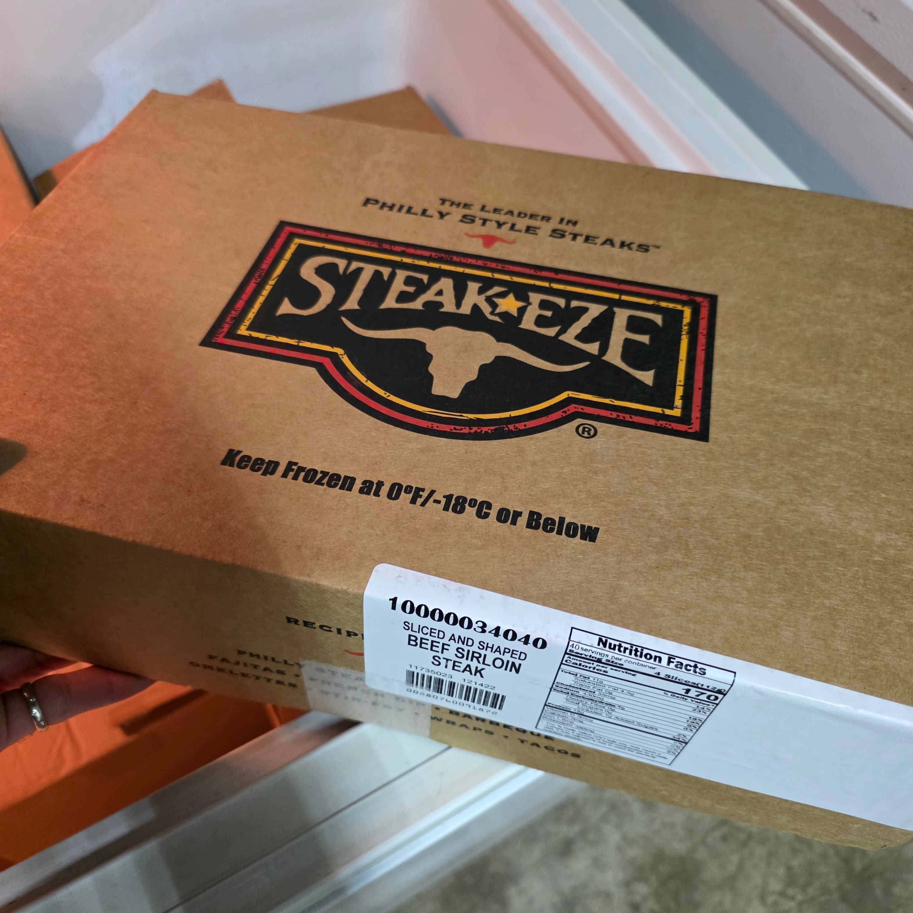 10# Steak EZE philly cheese steak