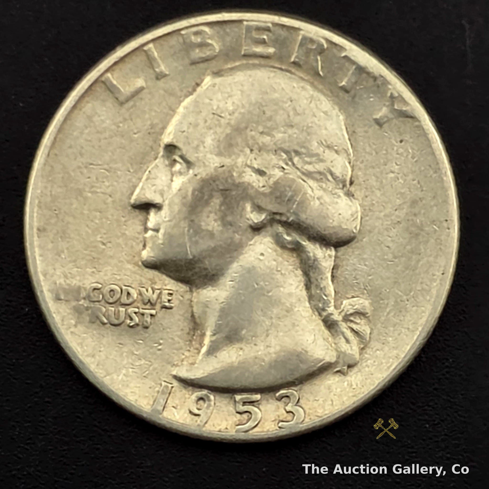 1953-S Washington Quarter, 90% Silver