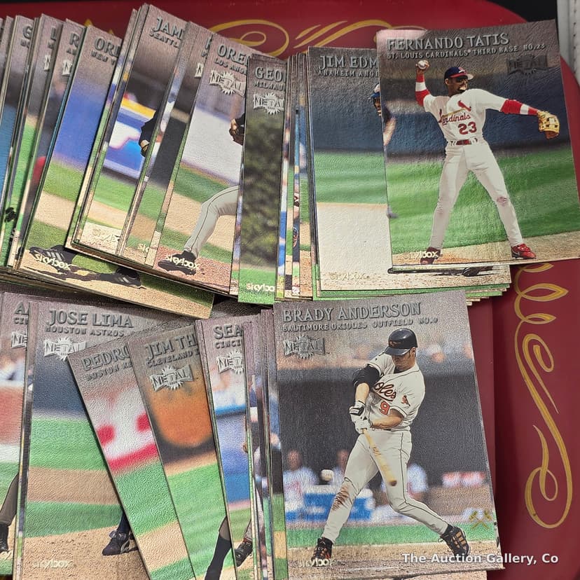 SkyBox Metal 2000 MLB Baseball Cards, Large Lot โ photo 3