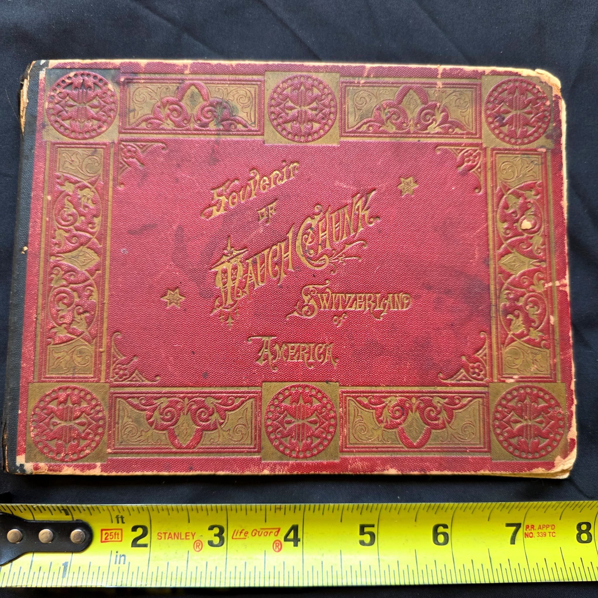 Antique Souvenir Photo Book, Mauch Chunk, Switzerland of America