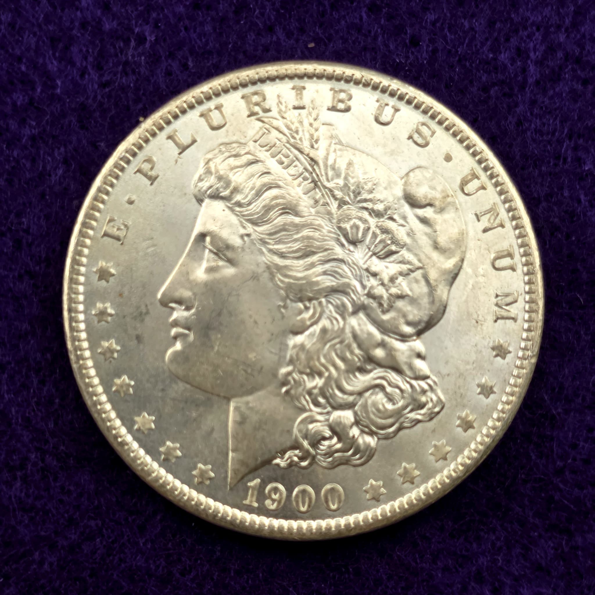 1900-O Morgan Silver Dollar, 90% Silver