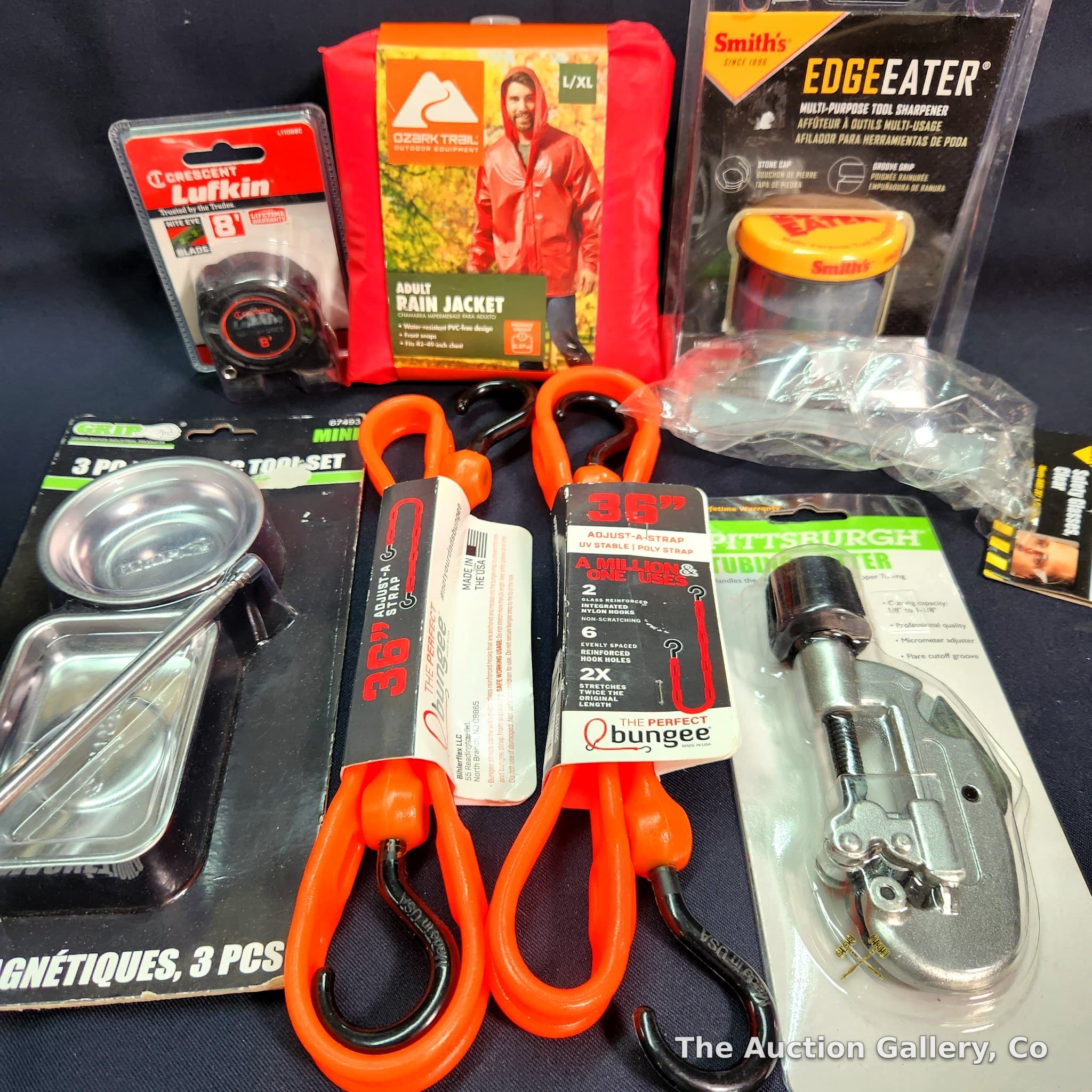 Mixed New-in-Package Tool & Gear Lot, 8 Pieces