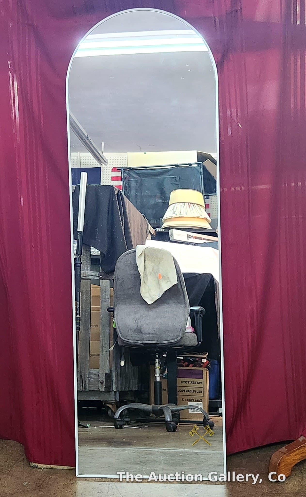 Arched Full-Length Floor Mirror, New with Box