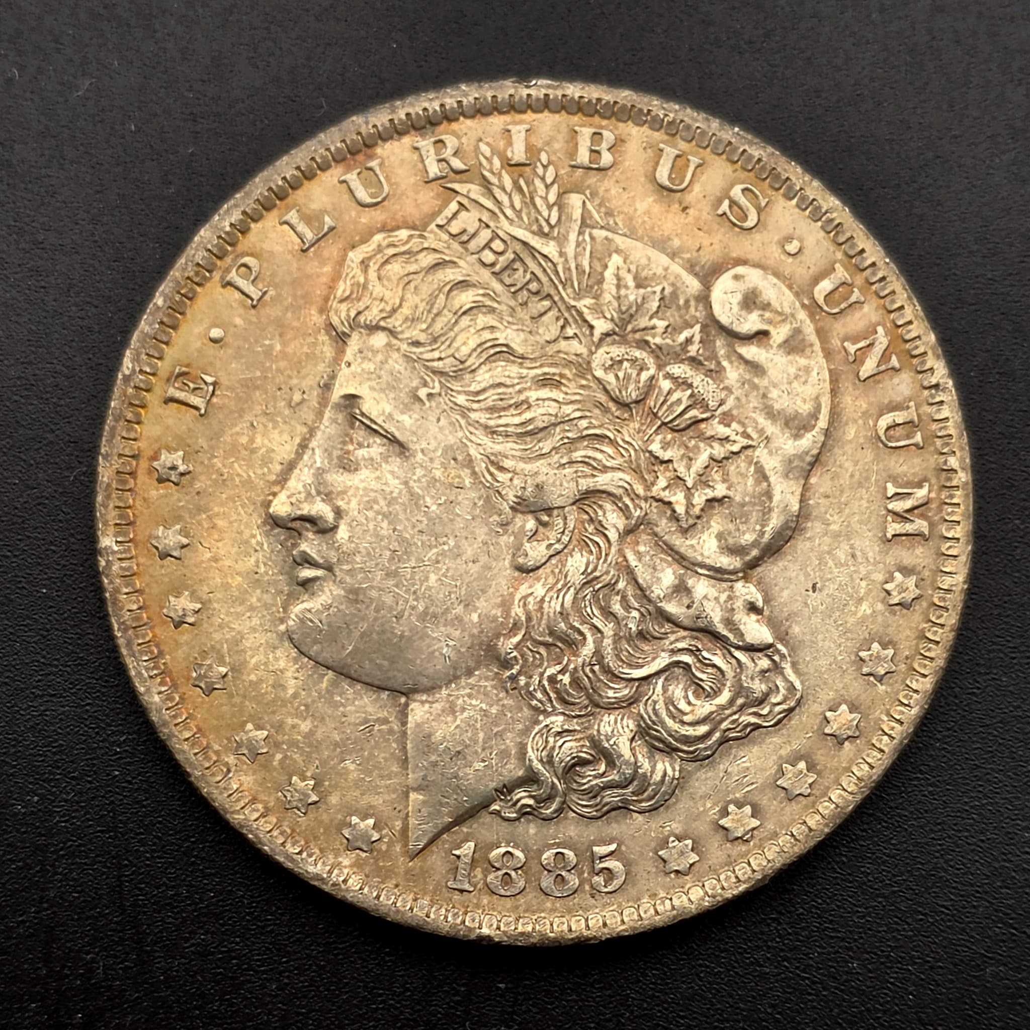 1885-O Morgan Silver Dollar, 90% Silver