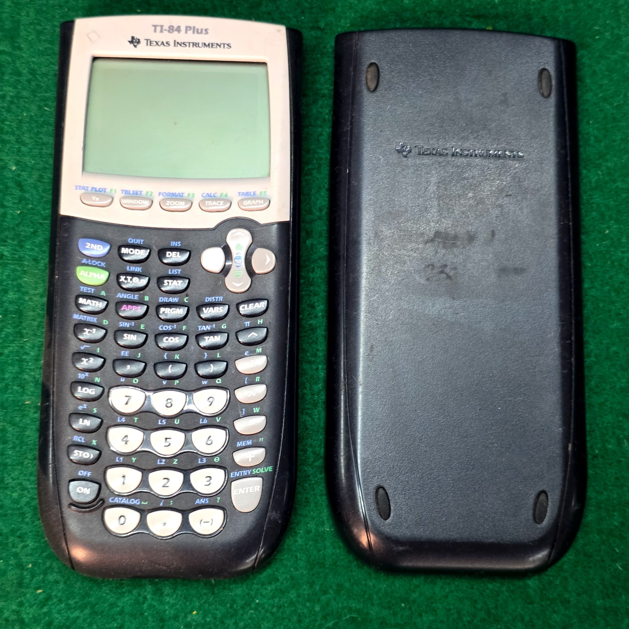 Texas Instruments TI-84 Plus Graphing Calculator with Cover