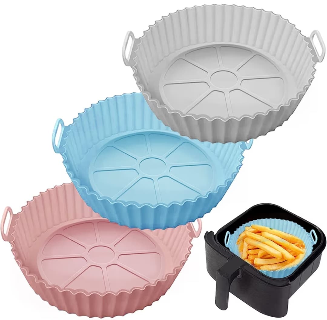 Air Fryer Silicone Liner Set (3pc)