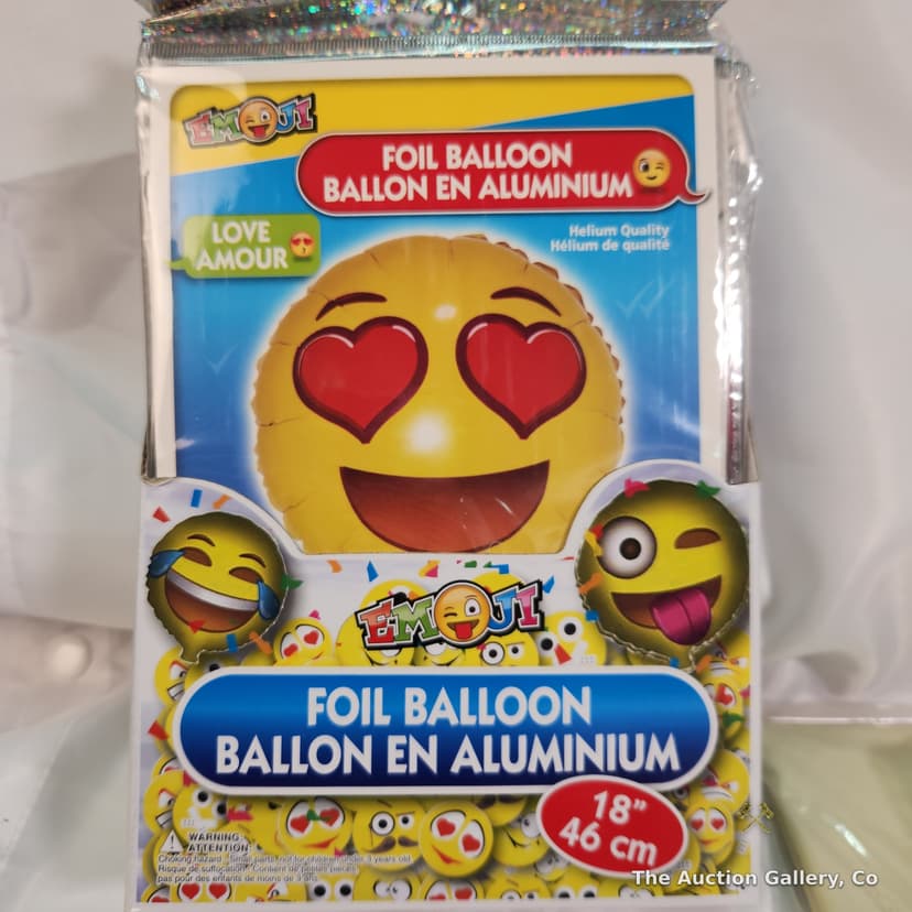 Mixed Lot New Foil Balloons, Emoji, Star & Birthday Styles β photo 7