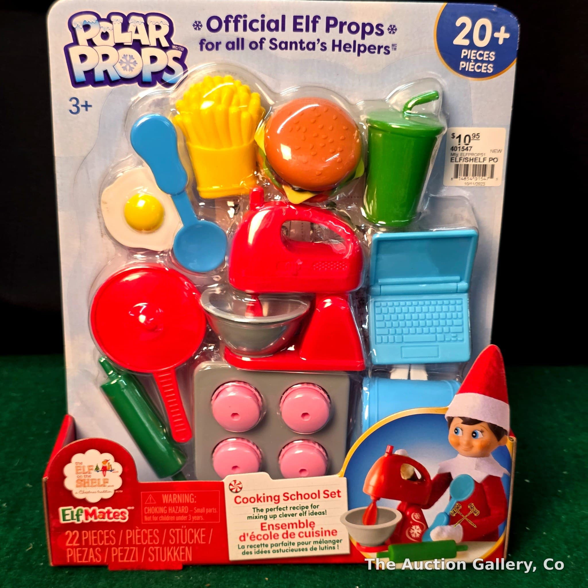 Elf on the Shelf Polar Props Cooking School Set, 22 Pieces