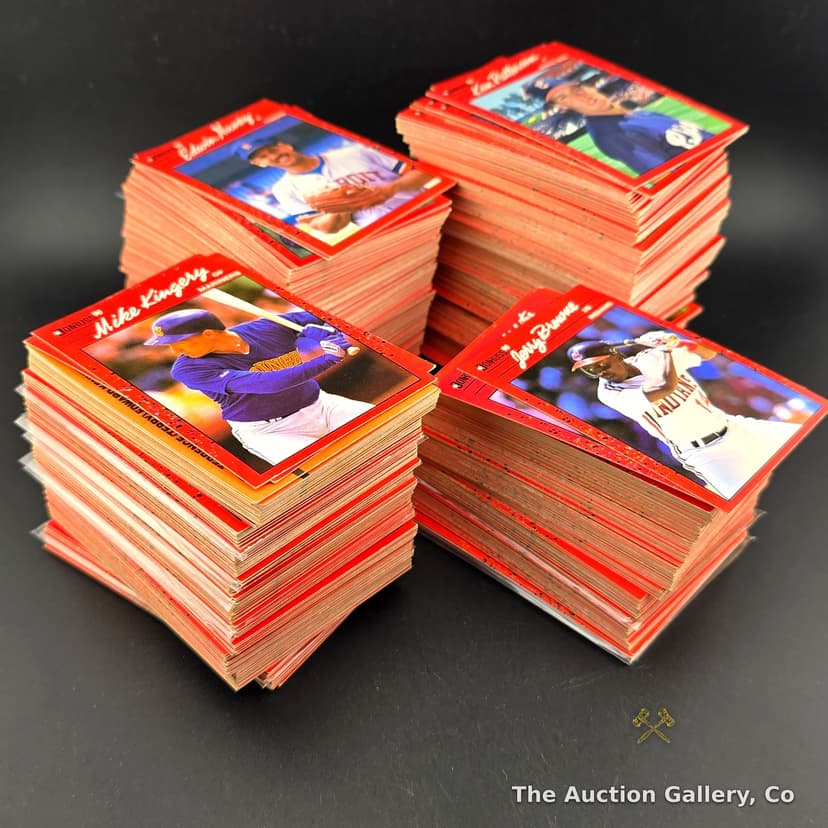 1990 Donruss Baseball Cards, Large Lot