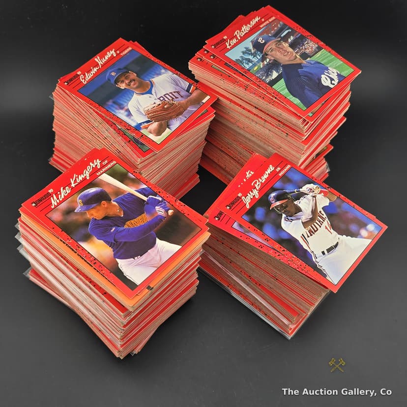 1990 Donruss Baseball Cards, Large Lot โ photo 2