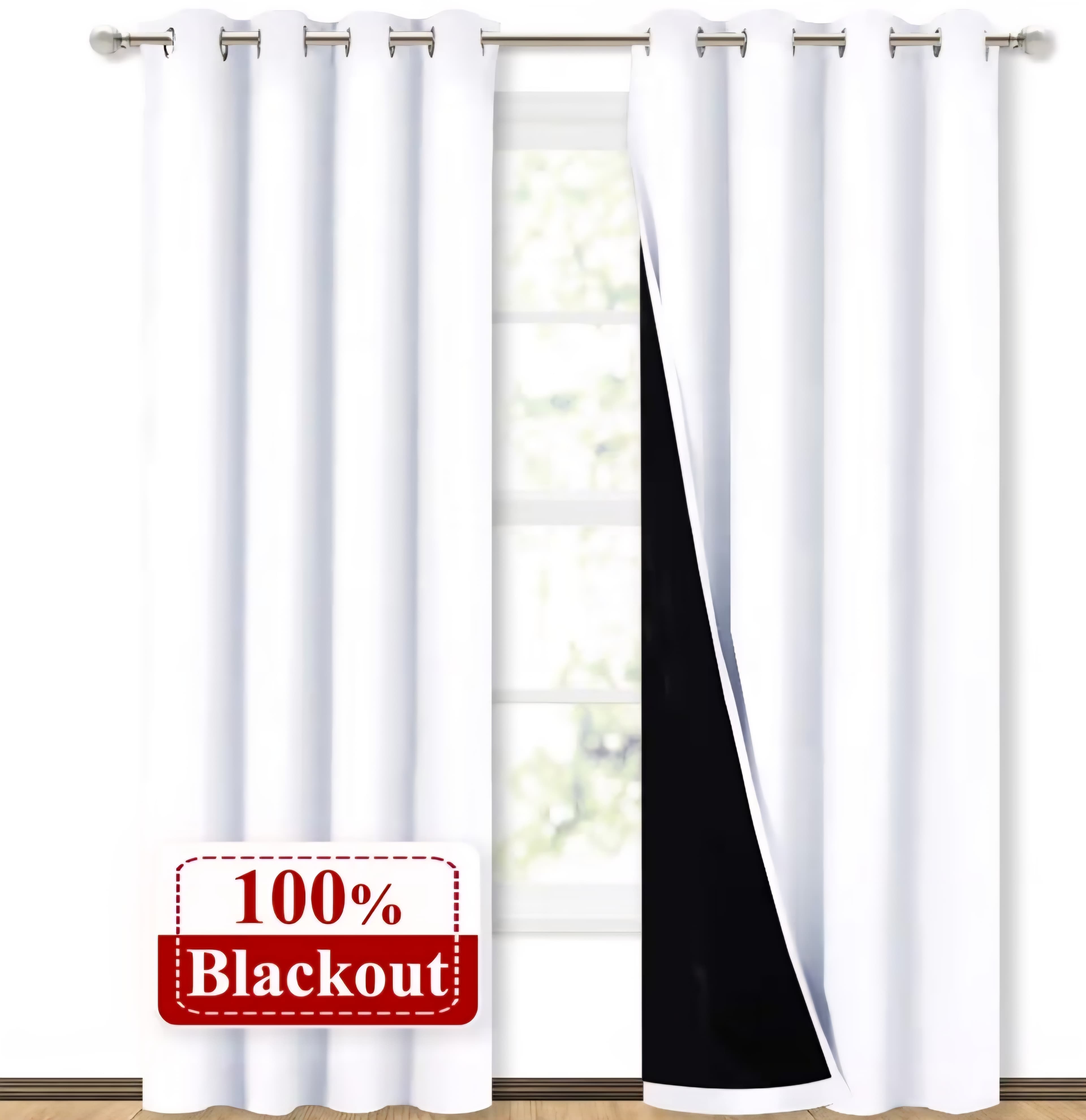 Blackout Curtain Set (2) - 52" x 84"