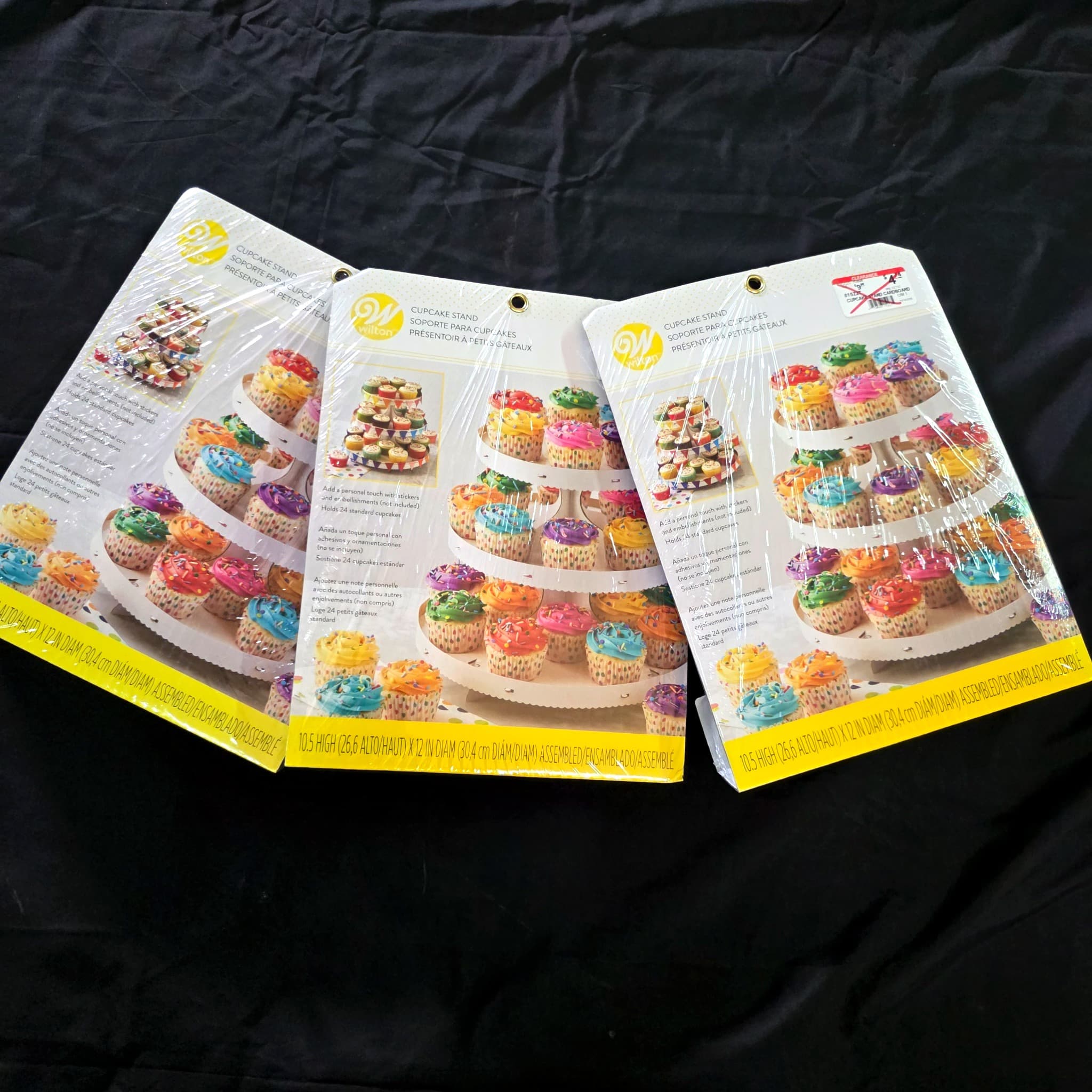Wilton Cupcake Stands, 3 packs โ Brand New