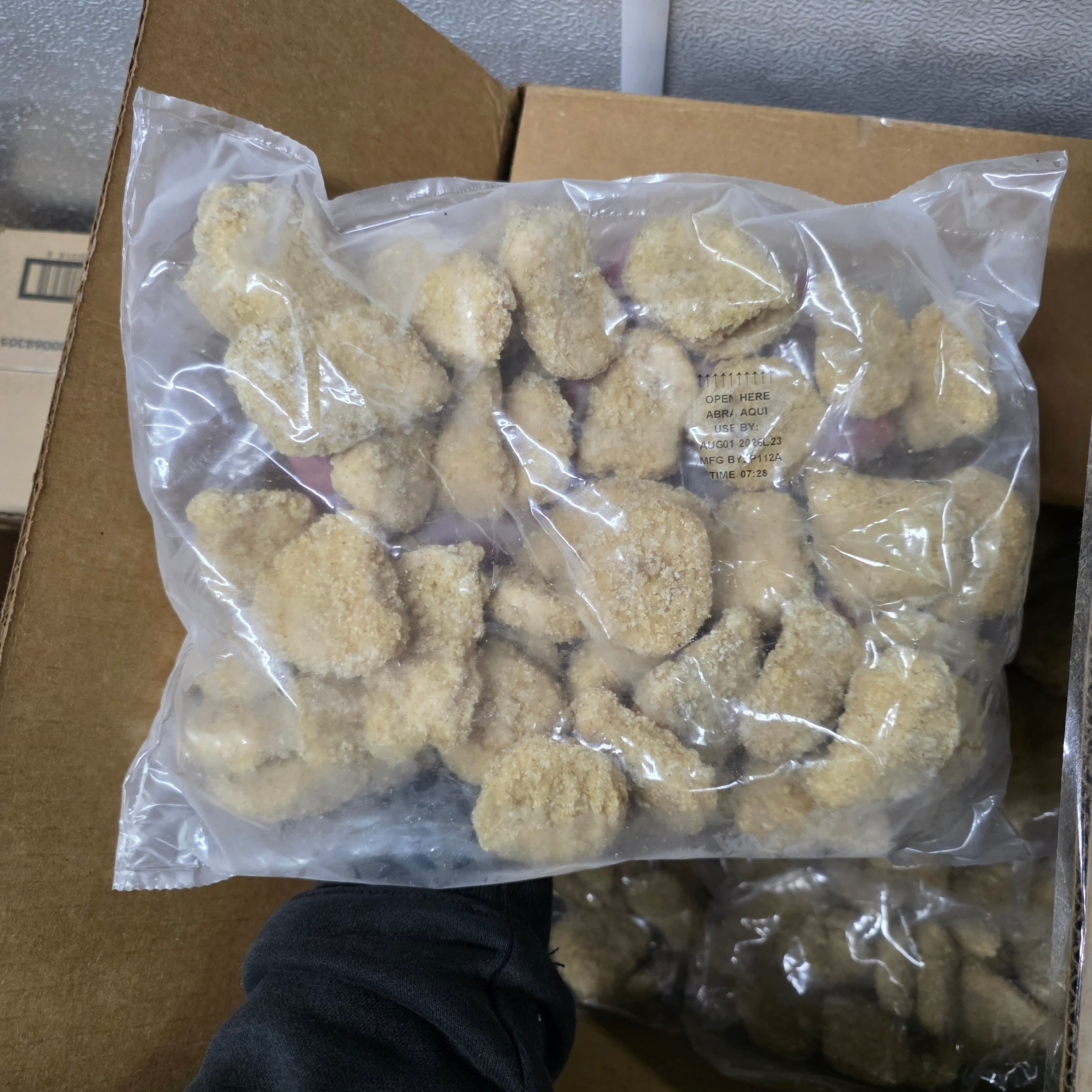 2lbs Chicken Nuggets - All white breast meat, Major Fast Food Chain
