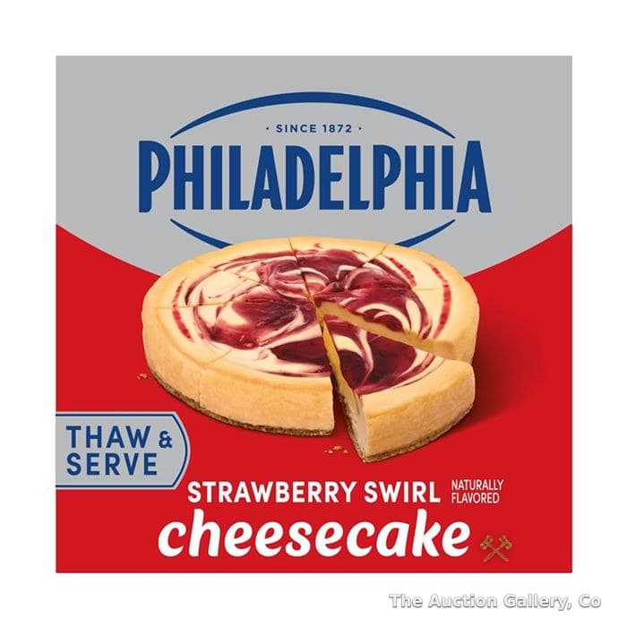 Philadelphia Strawberry Swirl Cheesecake 8-Slices