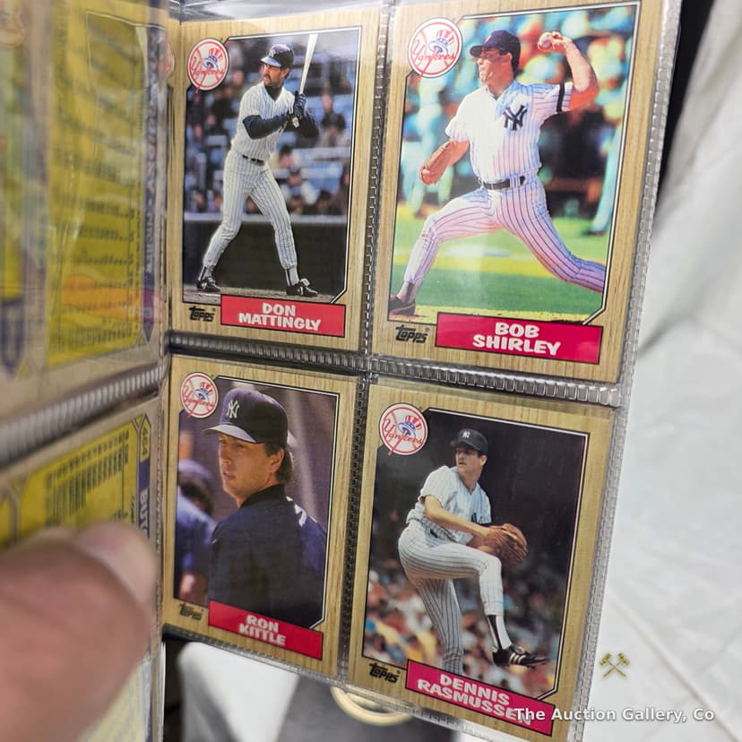 1987 Topps New York Yankees Baseball Card Team Set โ photo 7
