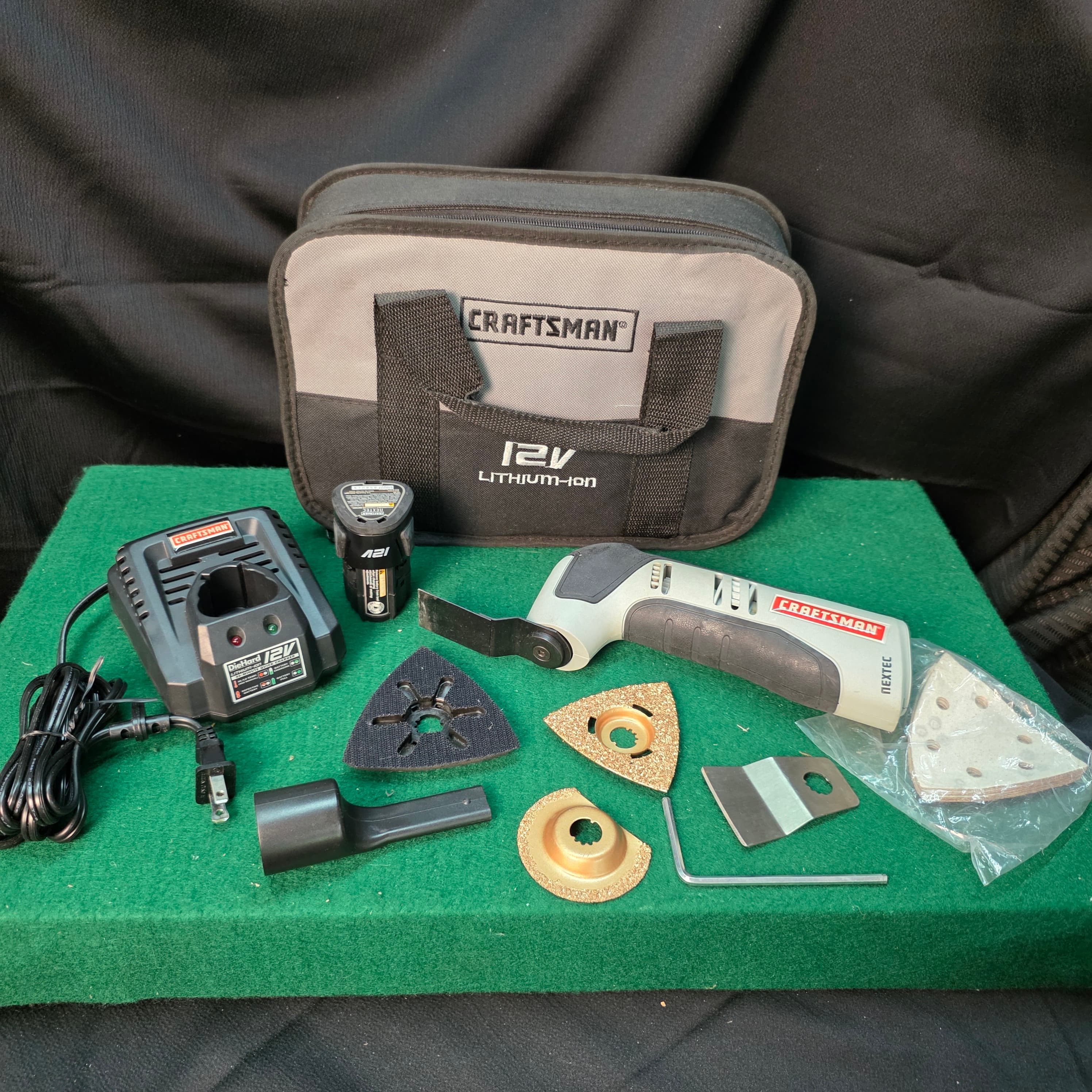 Craftsman Nextec 12V Cordless Oscillating Multi-Tool Kit