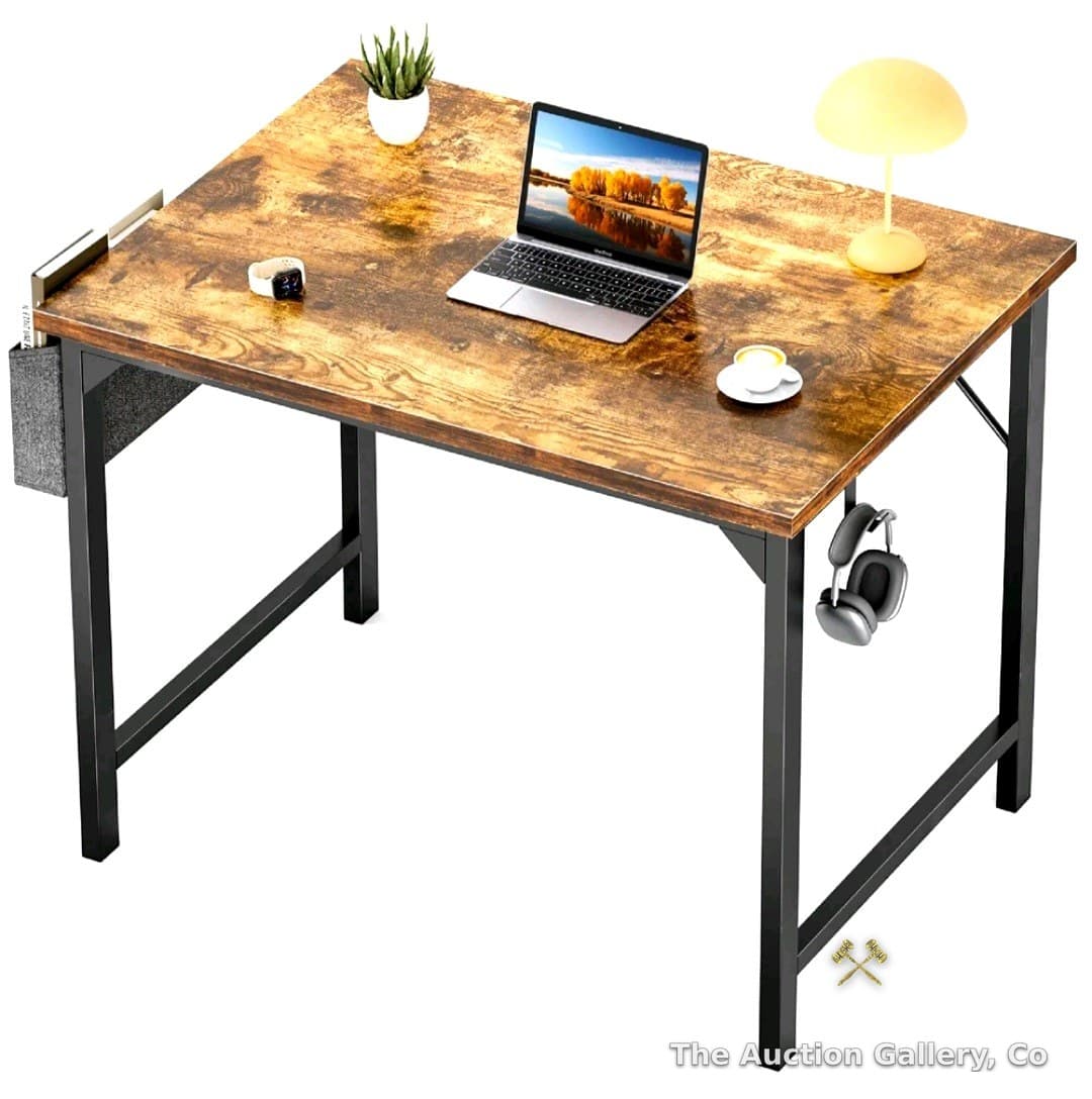 Computer Desk with Side Storage, 31", New in Box