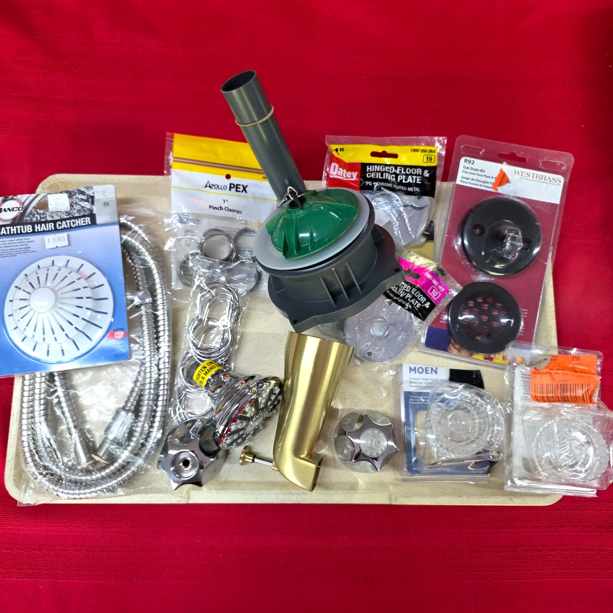 Plumbing & Home Repair Hardware Lot