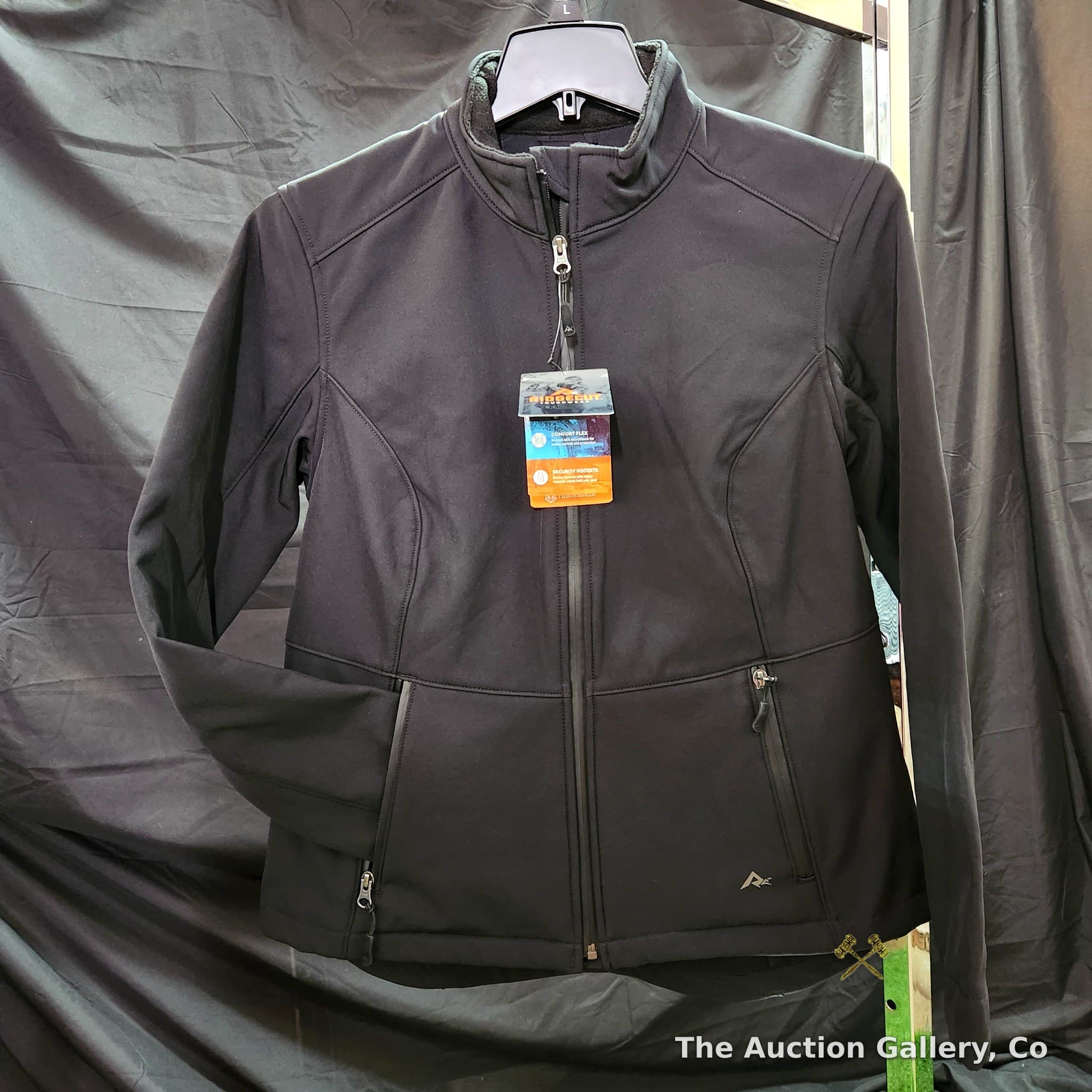 Ridgecut Toughwear Women's Softshell Jacket, Black, Size L