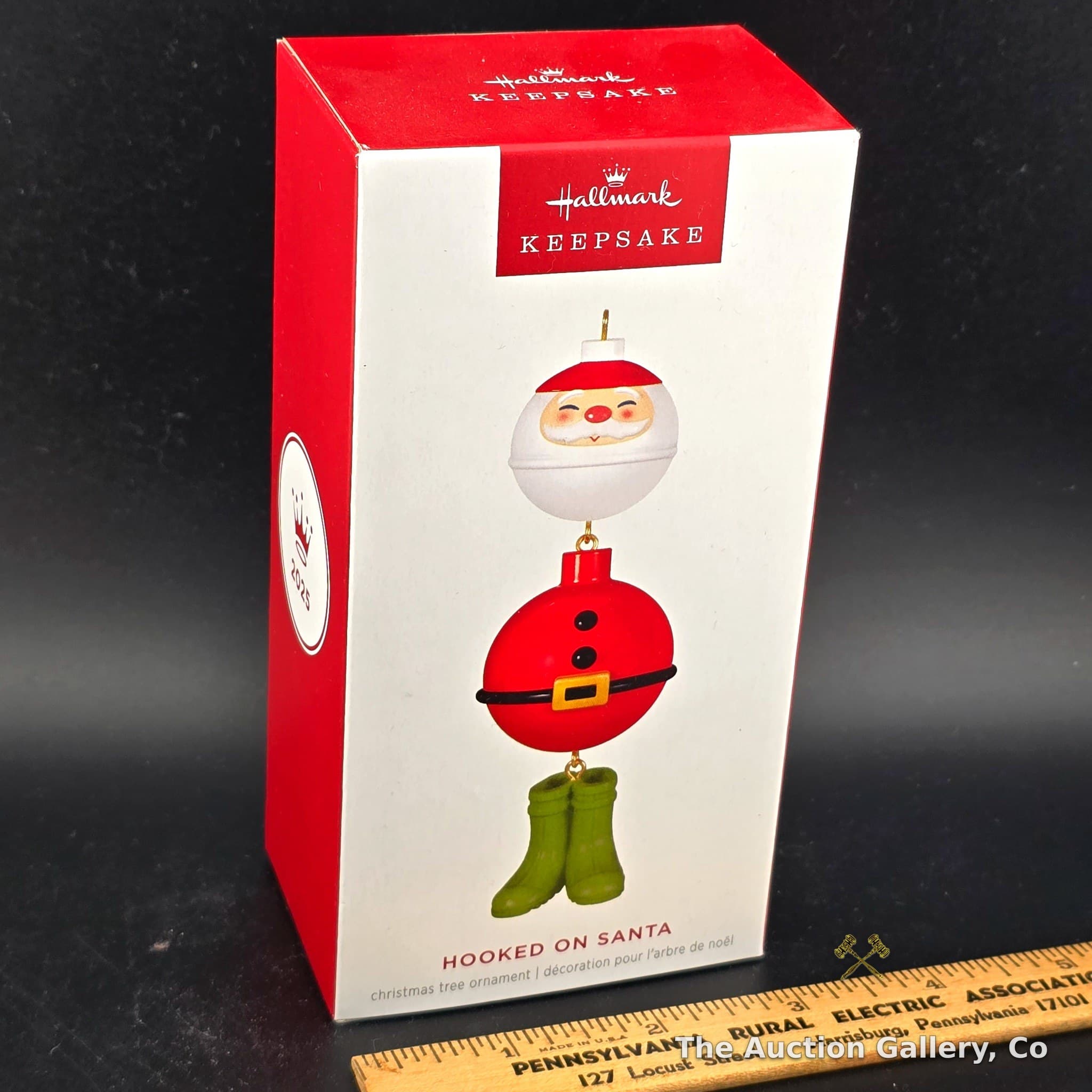 Hallmark Keepsake "Hooked on Santa" Christmas Ornament, 2025