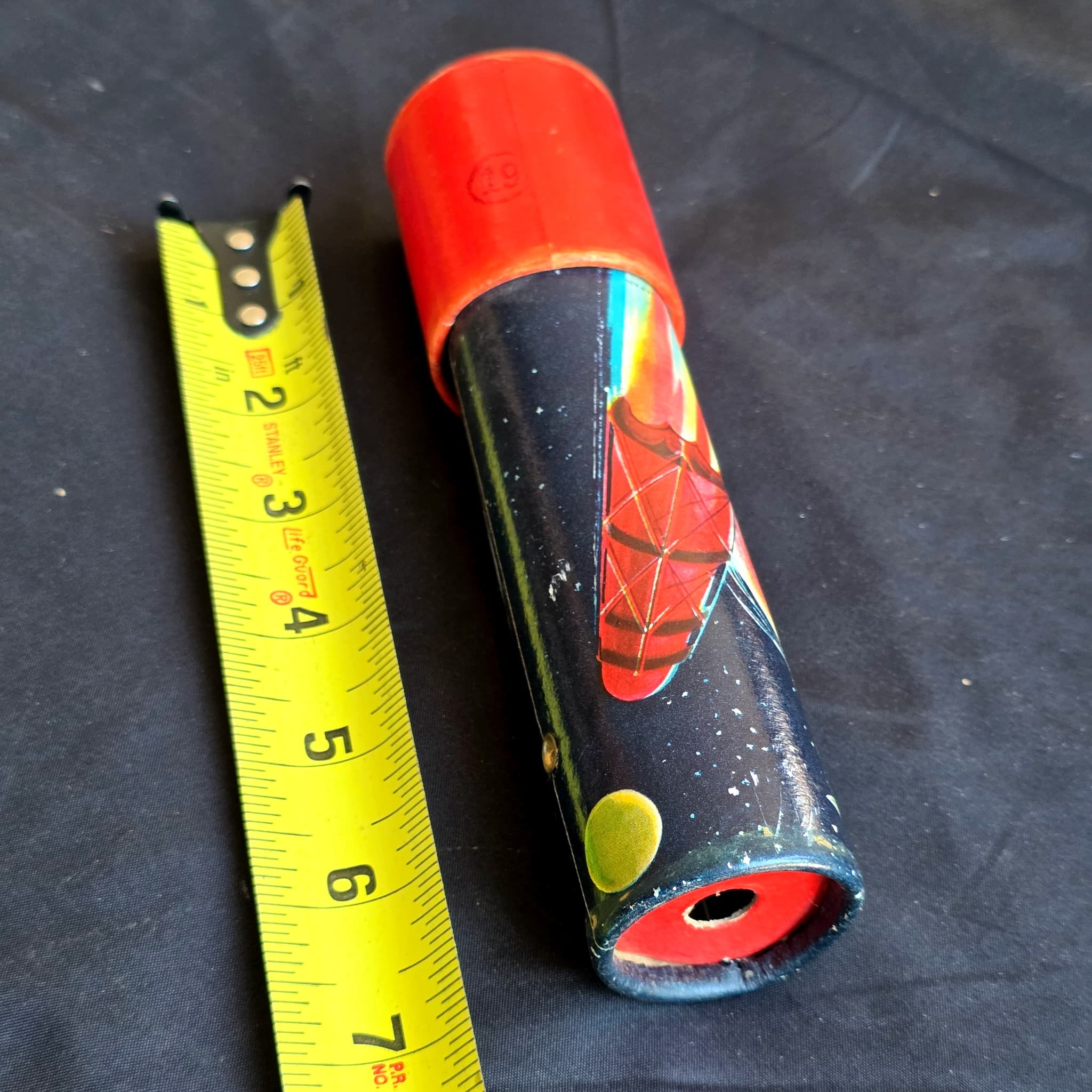 Vintage Japanese Space Rocket Kaleidoscope, 1950sβ60s