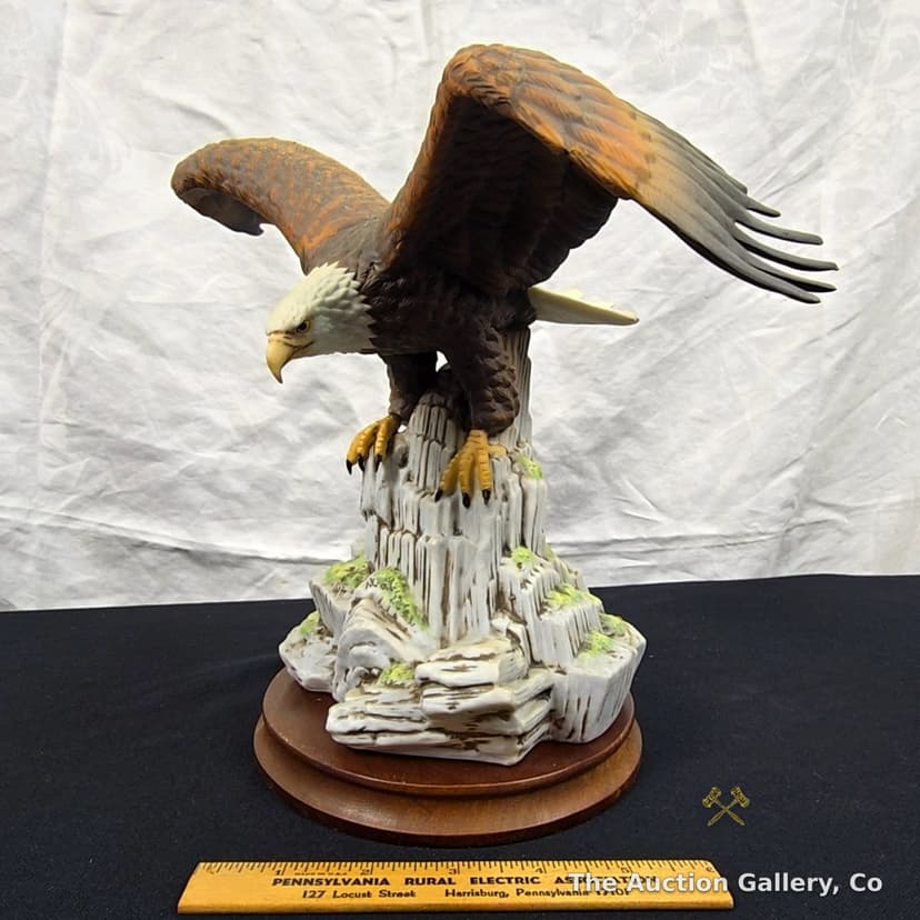 Crystal Cathedral Ministries Eagles Club Bald Eagle Figurine
