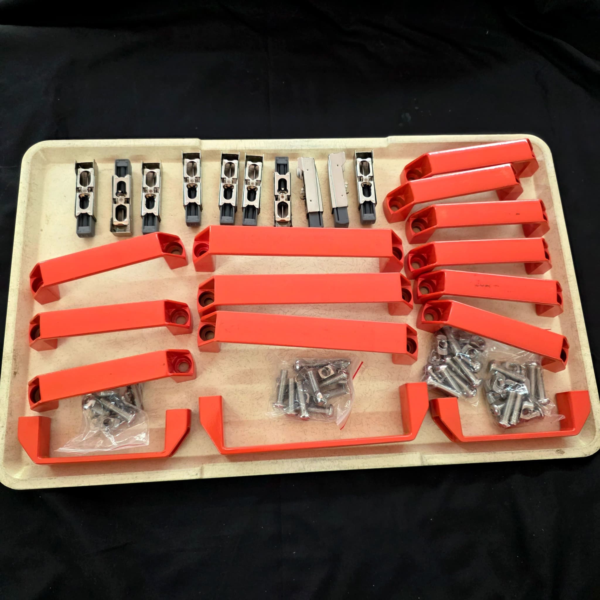 Heavy Duty Metal Handles & clips, Brand New