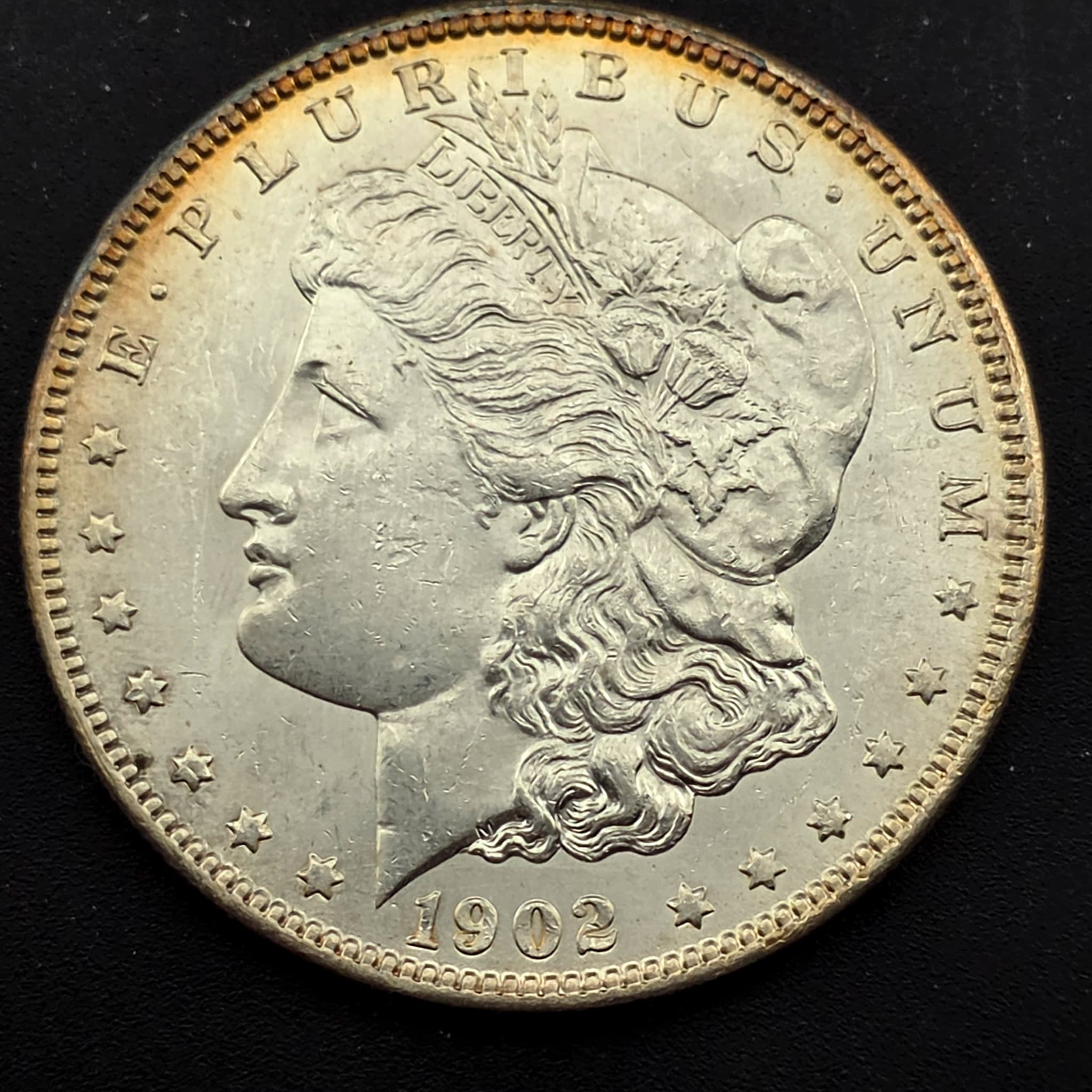 1902-O Morgan Silver Dollar, 90% Silver