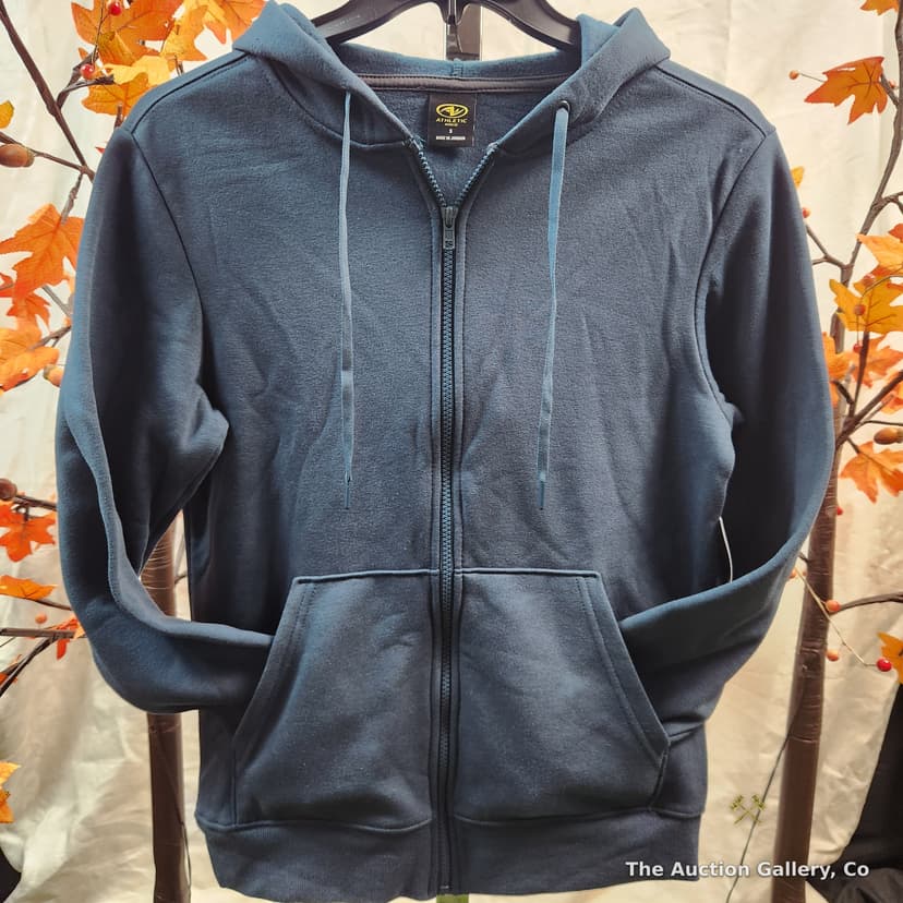 Athletic Works Hooded Fleece Zip-Up, Size Small, New with Tags β photo 2