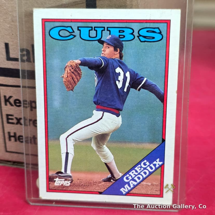 1988 Topps Greg Maddux #361 Chicago Cubs Baseball Card