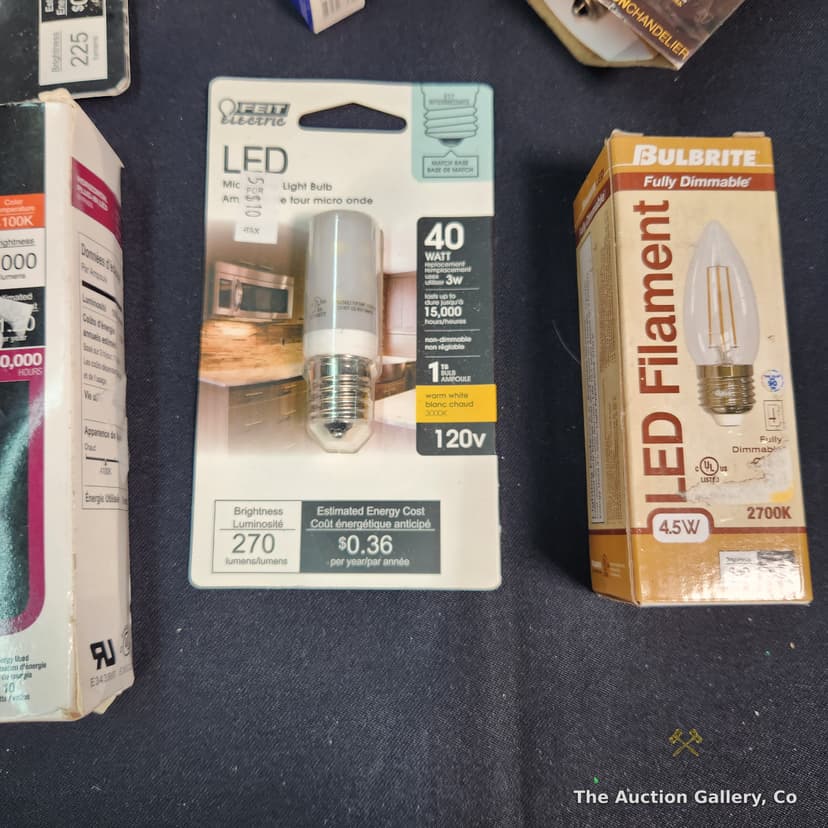 Mixed Light Bulb Lot, 18 Pieces โ GE, Bulbrite, Feit, Halco โ photo 6