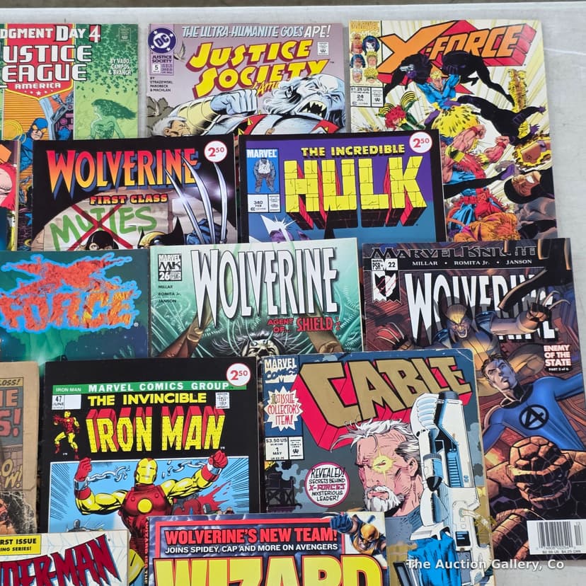 Mixed Lot of Marvel & DC Comics, Wolverine, Spider-Man, Iron Man and More โ photo 3