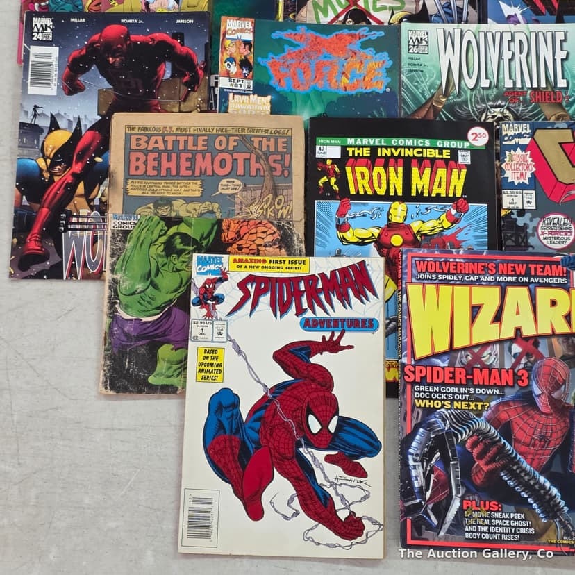 Mixed Lot of Marvel & DC Comics, Wolverine, Spider-Man, Iron Man and More โ photo 4