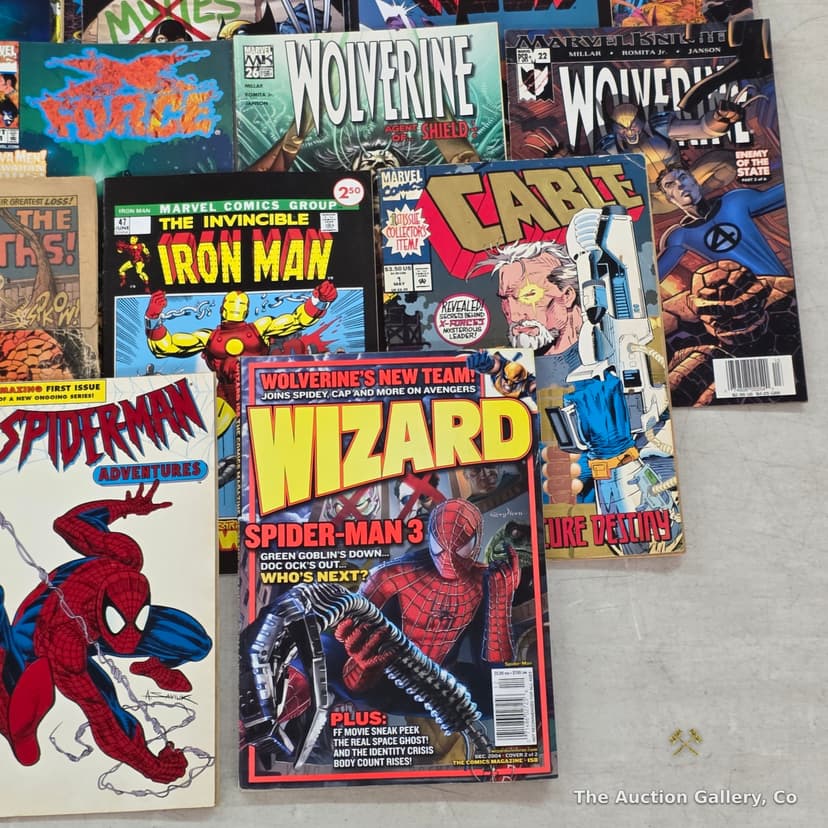 Mixed Lot of Marvel & DC Comics, Wolverine, Spider-Man, Iron Man and More โ photo 5