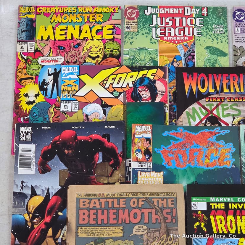 Mixed Lot of Marvel & DC Comics, Wolverine, Spider-Man, Iron Man and More โ photo 2